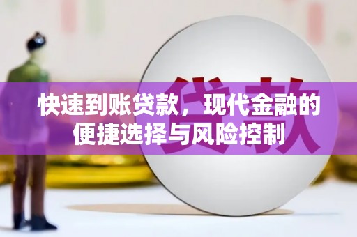 汐止快速到账贷款，现代金融的便捷选择与风险控制
