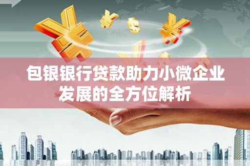 汐止包银银行贷款助力小微企业发展的全方位解析