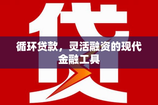 汐止循环贷款，灵活融资的现代金融工具