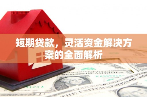汐止短期贷款，灵活资金解决方案的全面解析