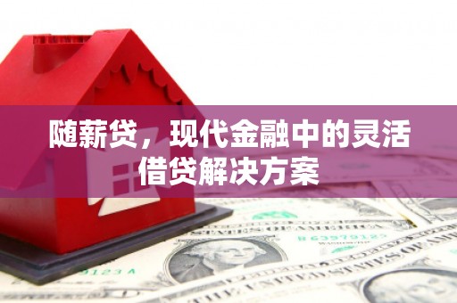 汐止随薪贷，现代金融中的灵活借贷解决方案