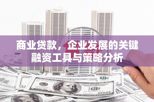 汐止商业贷款，企业发展的关键融资工具与策略分析