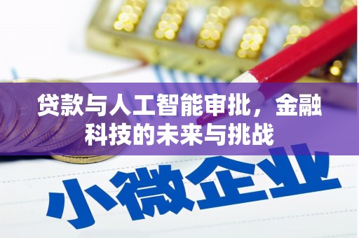 汐止贷款与人工智能审批，金融科技的未来与挑战