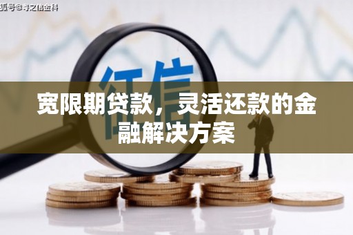 汐止宽限期贷款，灵活还款的金融解决方案