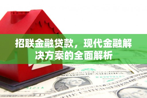 汐止招联金融贷款，现代金融解决方案的全面解析