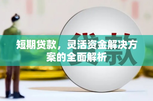 汐止短期贷款，灵活资金解决方案的全面解析