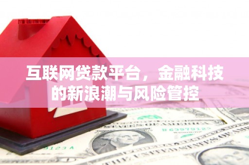 汐止互联网贷款平台，金融科技的新浪潮与风险管控