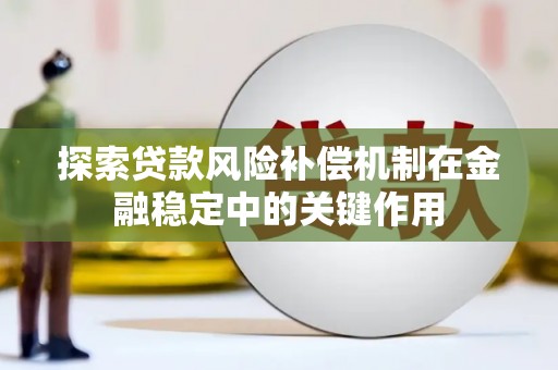 汐止探索贷款风险补偿机制在金融稳定中的关键作用