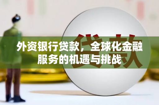 汐止外资银行贷款，全球化金融服务的机遇与挑战