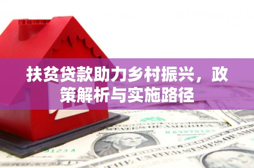 汐止扶贫贷款助力乡村振兴，政策解析与实施路径