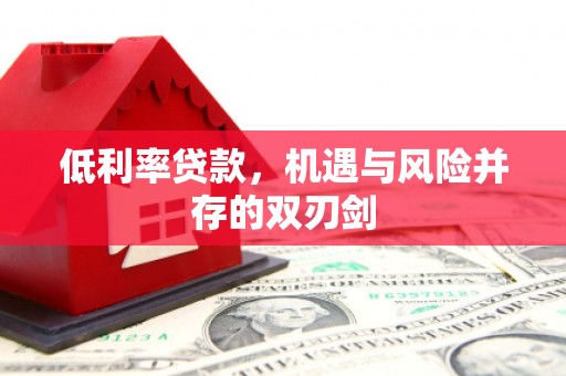 汐止低利率贷款，机遇与风险并存的双刃剑
