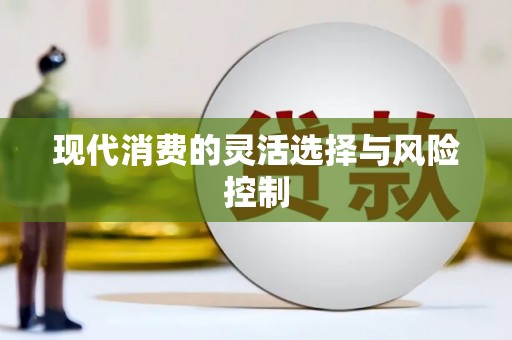 汐止现代消费的灵活选择与风险控制