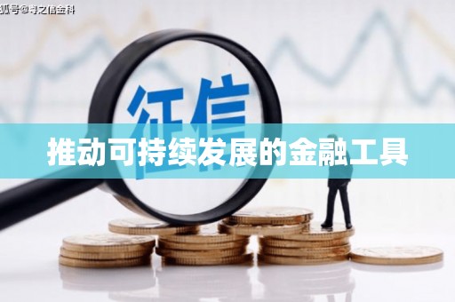 汐止推动可持续发展的金融工具